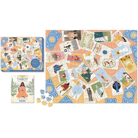Tarot 500-Piece Jigsaw Puzzle Celebrate cards of the Major and Minor Arcana. NWT - Picture 4 of 7